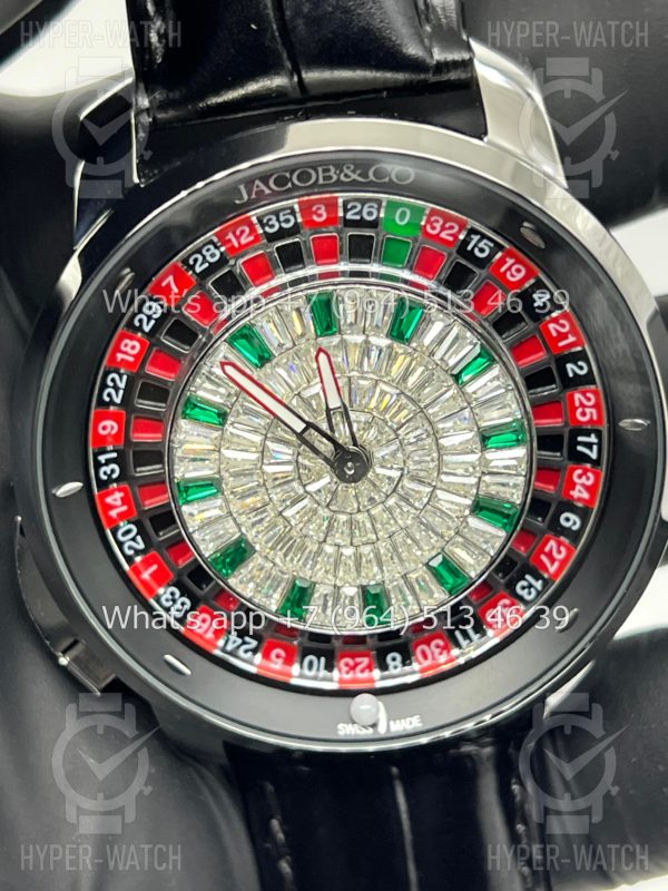 Фото 6 - Jacob & Co Casino 44mm CA100.40.AB