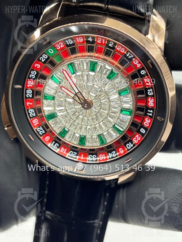 Фото 3 - Jacob & Co Casino 44mm CA100.40.AB.BA.ABTAA