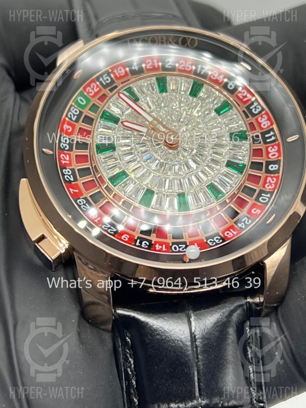 Фото 6 - Jacob & Co Casino 44mm CA100.40.AB.BA.ABTAA