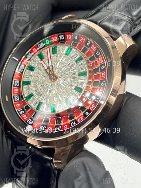 Фото 9 - Jacob & Co Casino 44mm CA100.40.AB.BA.ABTAA
