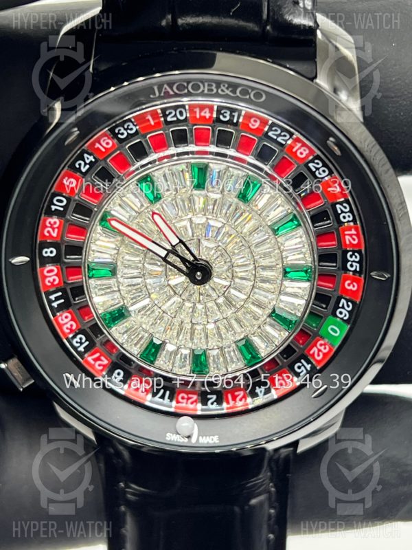 Товар Jacob & Co Casino 44mm CA100.40.AB Black Фото 3 - Jacob & Co Casino 44mm CA100.40.AB Black