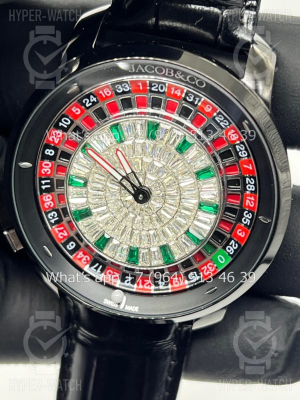 Товар Jacob & Co Casino 44mm CA100.40.AB Black Фото 4 - Jacob & Co Casino 44mm CA100.40.AB Black
