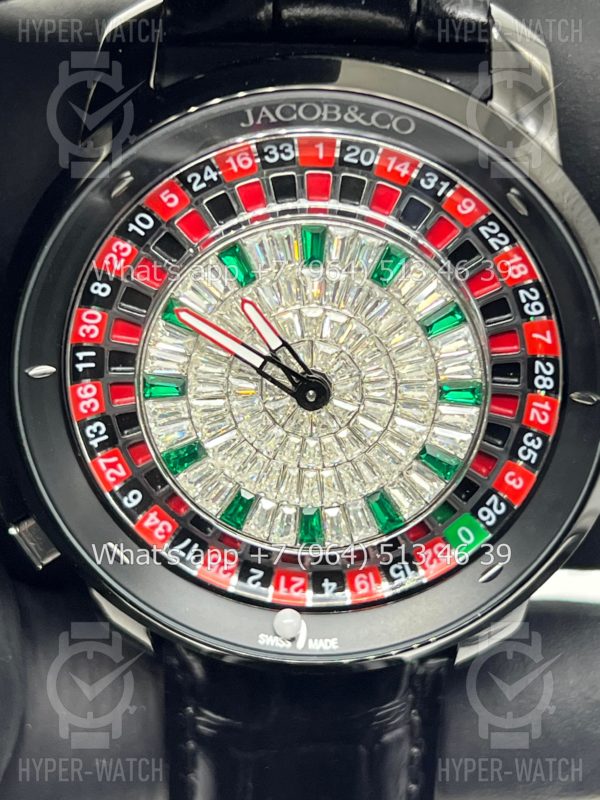 Товар Jacob & Co Casino 44mm CA100.40.AB Black Фото 6 - Jacob & Co Casino 44mm CA100.40.AB Black