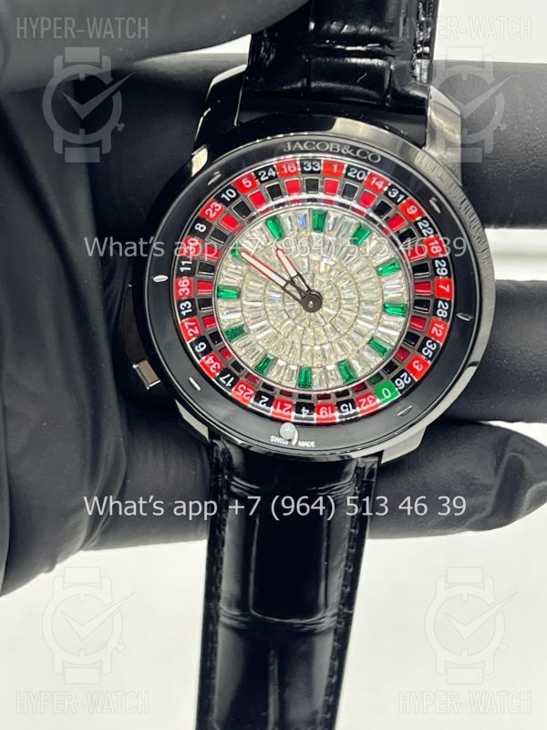 Товар Jacob & Co Casino 44mm CA100.40.AB Black Фото 7 - Jacob & Co Casino 44mm CA100.40.AB Black