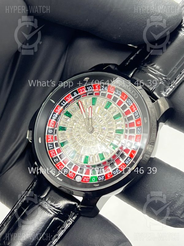 Товар Jacob & Co Casino 44mm CA100.40.AB Black Фото 8 - Jacob & Co Casino 44mm CA100.40.AB Black