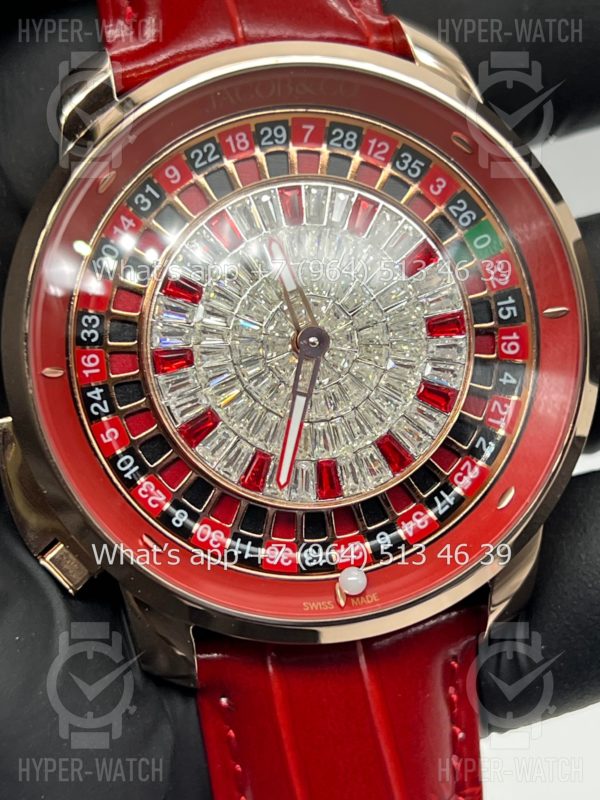 Товар Jacob & Co Casino 44mm CA100.40.AB Red Фото 4 - Jacob & Co Casino 44mm CA100.40.AB Red