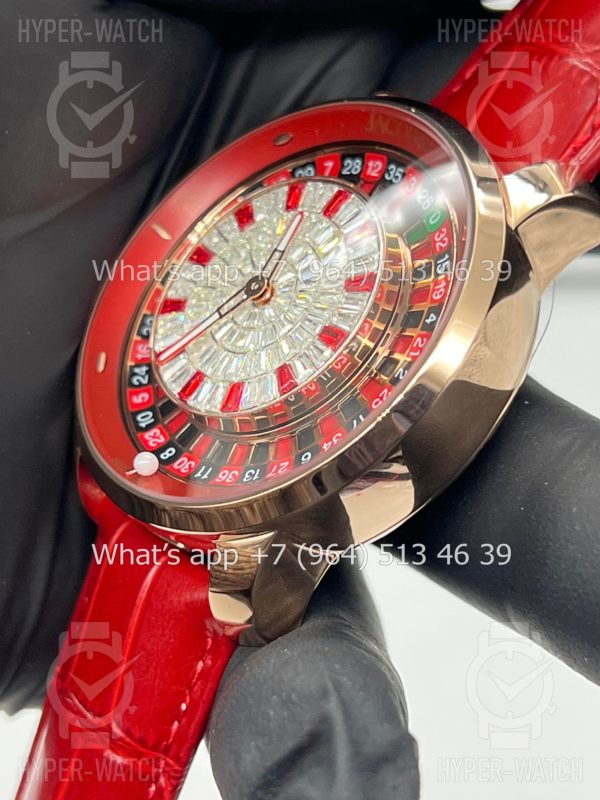Товар Jacob & Co Casino 44mm CA100.40.AB Red Фото 9 - Jacob & Co Casino 44mm CA100.40.AB Red