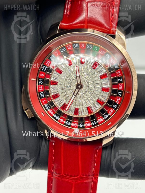 Товар Jacob & Co Casino 44mm CA100.40.AB Red Фото 12 - Jacob & Co Casino 44mm CA100.40.AB Red