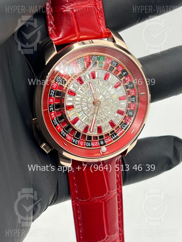 Товар Jacob & Co Casino 44mm CA100.40.AB Red Фото 13 - Jacob & Co Casino 44mm CA100.40.AB Red