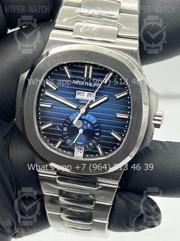 Товар Patek Philippe Nautilus 40mm 5726/1A-014 Steel Blue Фото 4 - Patek Philippe Nautilus 40mm 5726/1A-014 Steel Blue