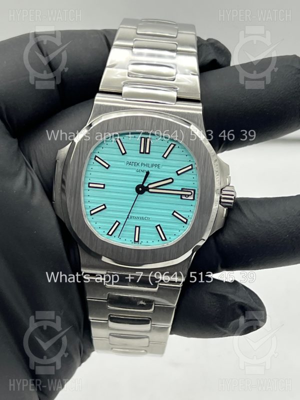 Товар Patek Philippe Nautilus 40mm 5711/1A-018 Tiffany&Co Steel Blue Фото 6 - Patek Philippe Nautilus 40mm 5711/1A-018 Tiffany&Co Steel Blue