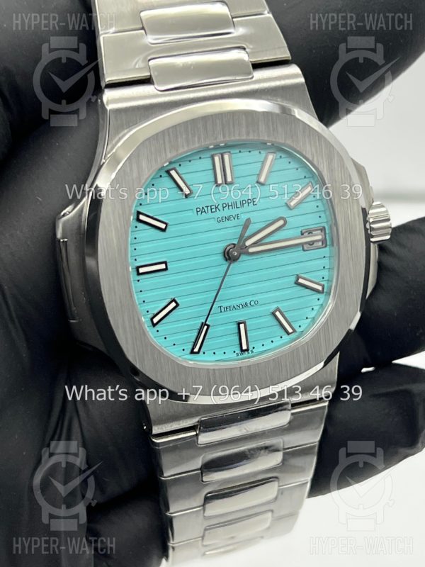Товар Patek Philippe Nautilus 40mm 5711/1A-018 Tiffany&Co Steel Blue Фото 8 - Patek Philippe Nautilus 40mm 5711/1A-018 Tiffany&Co Steel Blue