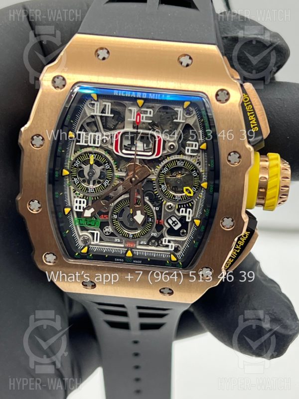 Товар Richard Mille RM 011-03 Steel Black Art 9358 Фото 2 - Richard Mille RM 011-03 Steel Black Art 9358