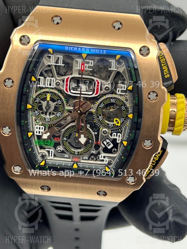 Товар Richard Mille RM 011-03 Steel Black Art 9358 Фото 3 - Richard Mille RM 011-03 Steel Black Art 9358