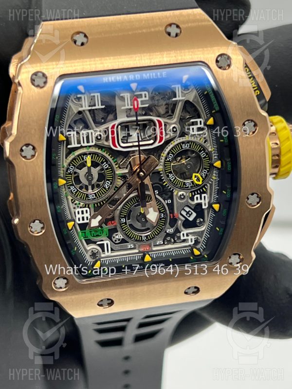 Товар Richard Mille RM 011-03 Steel Black Art 9358 Фото 4 - Richard Mille RM 011-03 Steel Black Art 9358