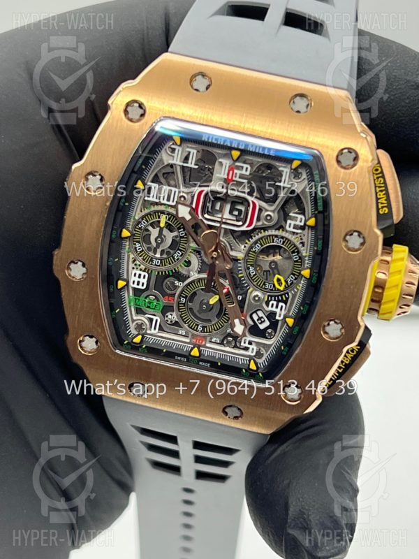 Фото 4 - Richard Mille RM 011-03 Grey Steel