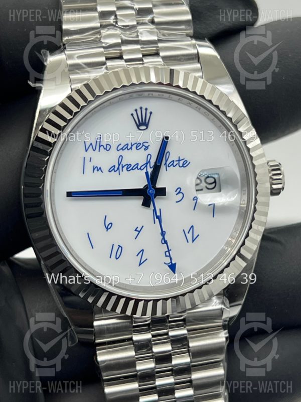 Фото 3 - Rolex Datejust 41mm 126334 Who Cares Art 9323