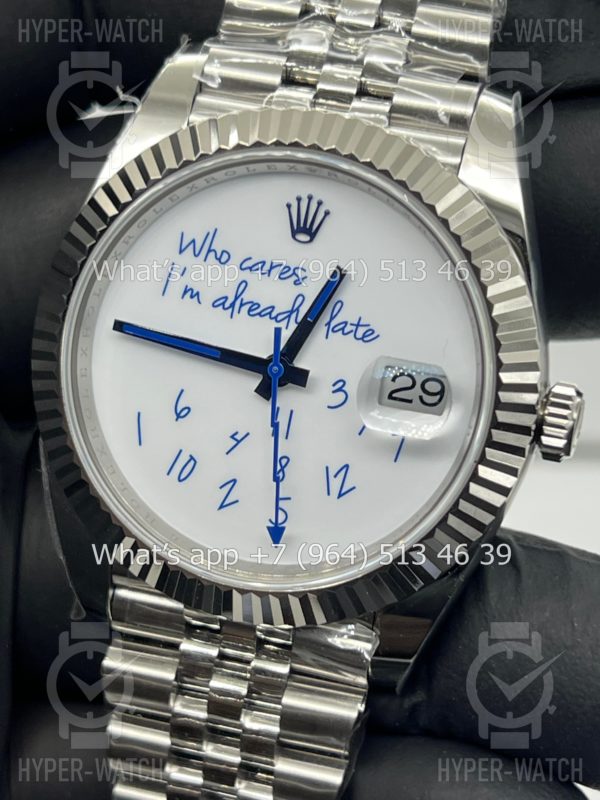 Фото 5 - Rolex Datejust 41mm 126334 Who Cares Art 9323
