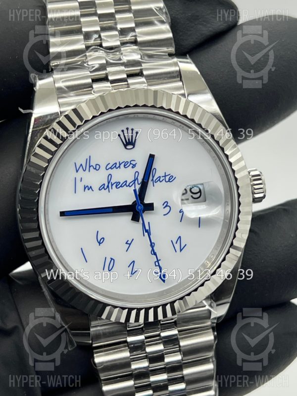 Фото 6 - Rolex Datejust 41mm 126334 Who Cares Art 9323