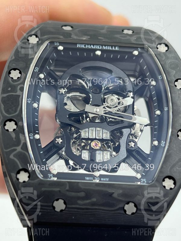 Товар Richard Mille RM 052 Tourbillon Skull Carbon Фото 3 - Richard Mille RM 052 Tourbillon Skull Carbon