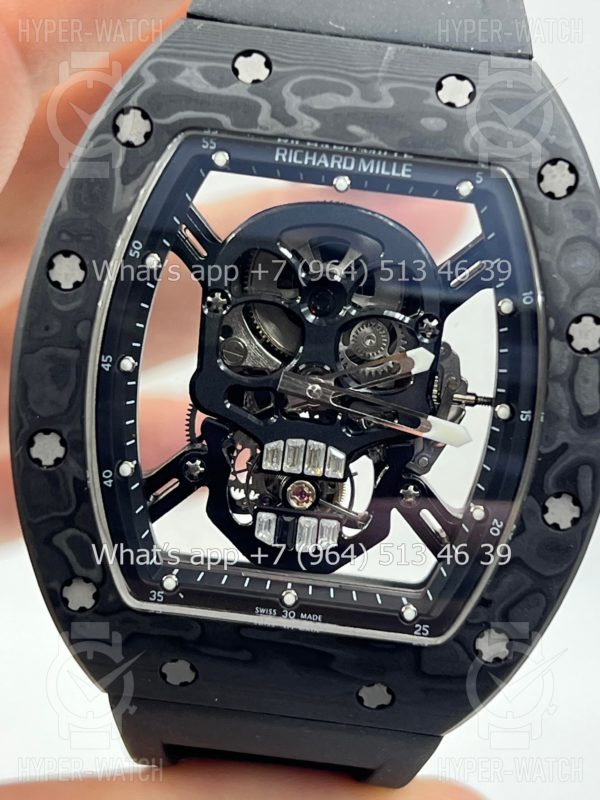 Товар Richard Mille RM 052 Tourbillon Skull Carbon Фото 4 - Richard Mille RM 052 Tourbillon Skull Carbon