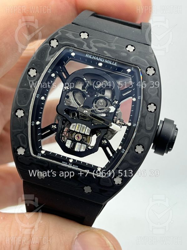 Товар Richard Mille RM 052 Tourbillon Skull Carbon Фото 5 - Richard Mille RM 052 Tourbillon Skull Carbon