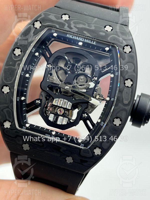 Товар Richard Mille RM 052 Tourbillon Skull Carbon Фото 6 - Richard Mille RM 052 Tourbillon Skull Carbon