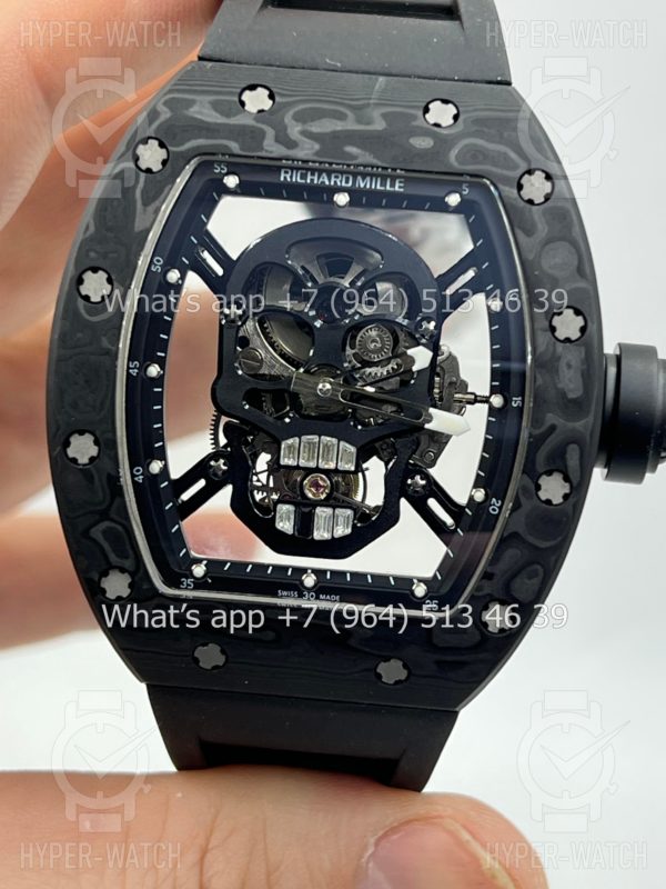 Товар Richard Mille RM 052 Tourbillon Skull Carbon Фото 7 - Richard Mille RM 052 Tourbillon Skull Carbon