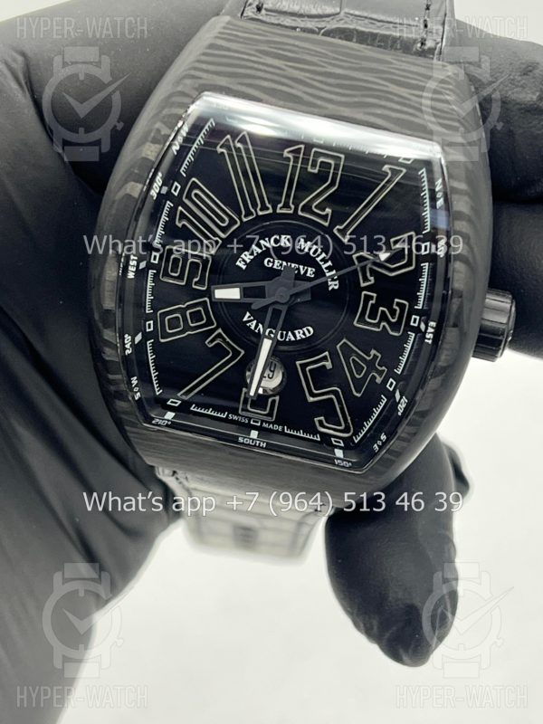 Товар Franck Muller Vanguard V 45 SC DT NR Carbon Фото 3 - Franck Muller Vanguard V 45 SC DT NR Carbon