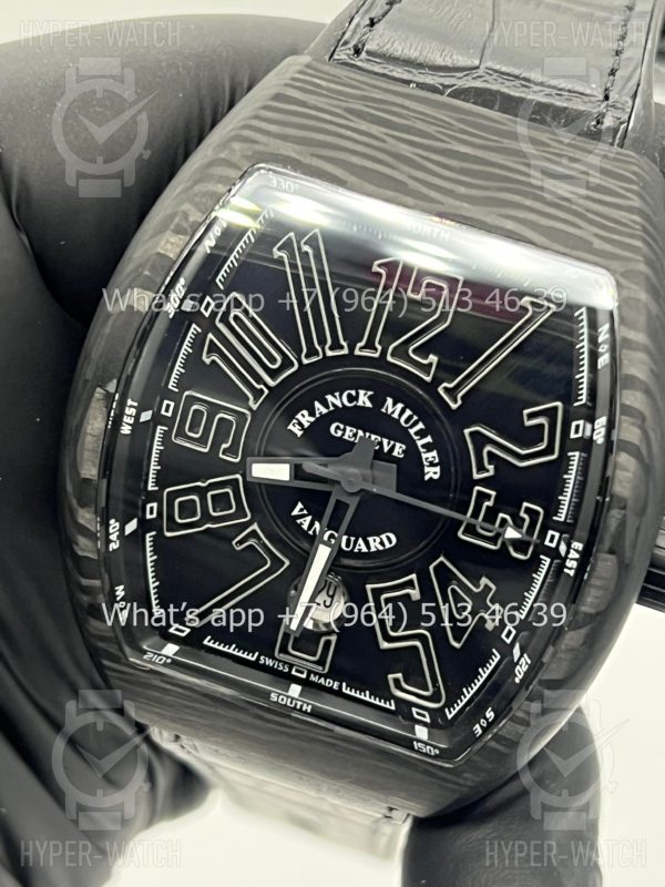 Товар Franck Muller Vanguard V 45 SC DT NR Carbon Фото 6 - Franck Muller Vanguard V 45 SC DT NR Carbon