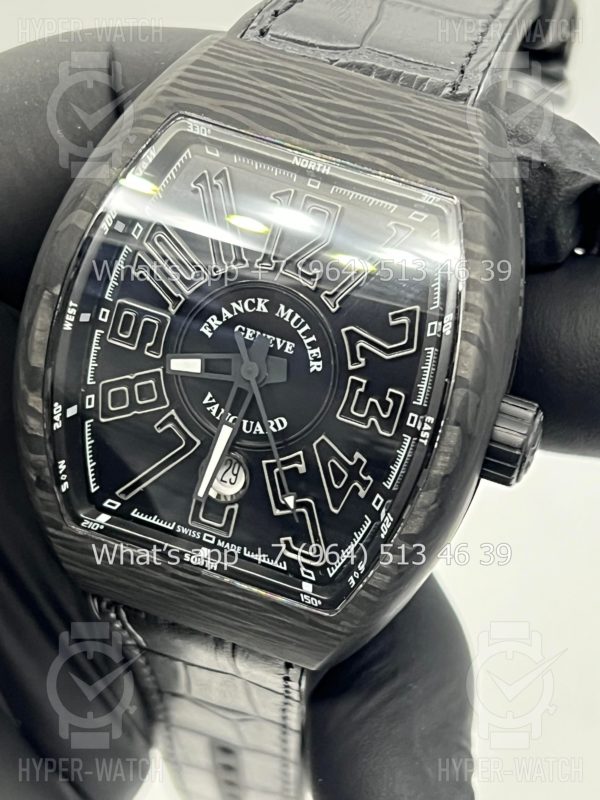 Товар Franck Muller Vanguard V 45 SC DT NR Carbon Фото 9 - Franck Muller Vanguard V 45 SC DT NR Carbon
