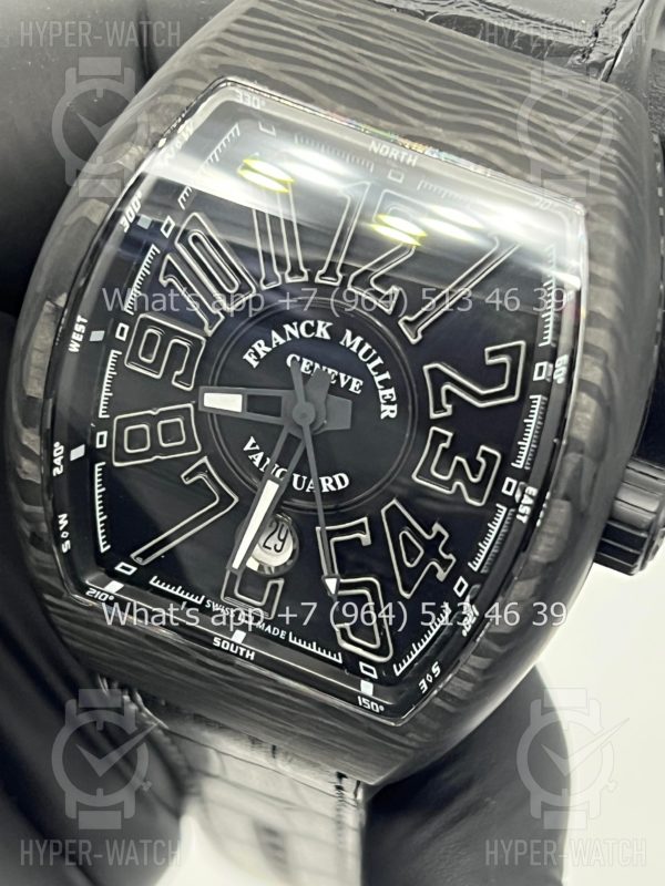 Товар Franck Muller Vanguard V 45 SC DT NR Carbon Фото 10 - Franck Muller Vanguard V 45 SC DT NR Carbon