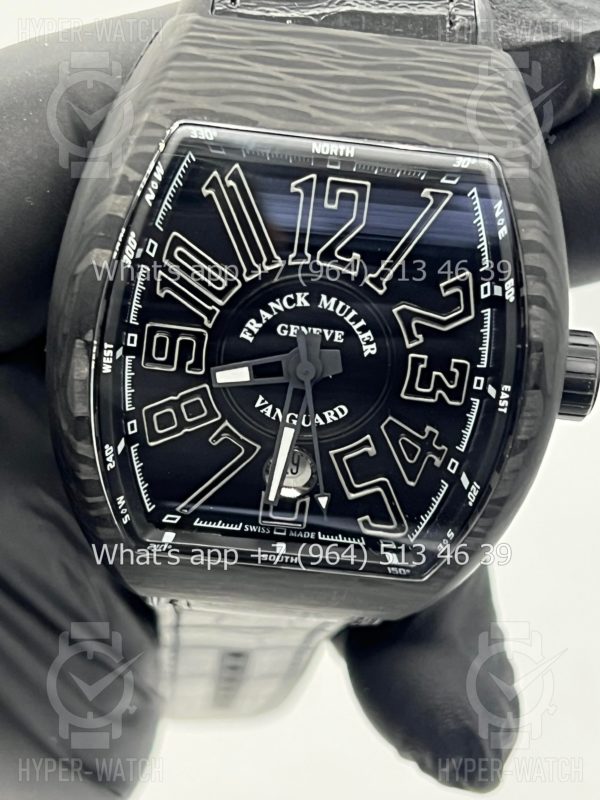 Товар Franck Muller Vanguard V 45 SC DT NR Carbon Фото 12 - Franck Muller Vanguard V 45 SC DT NR Carbon