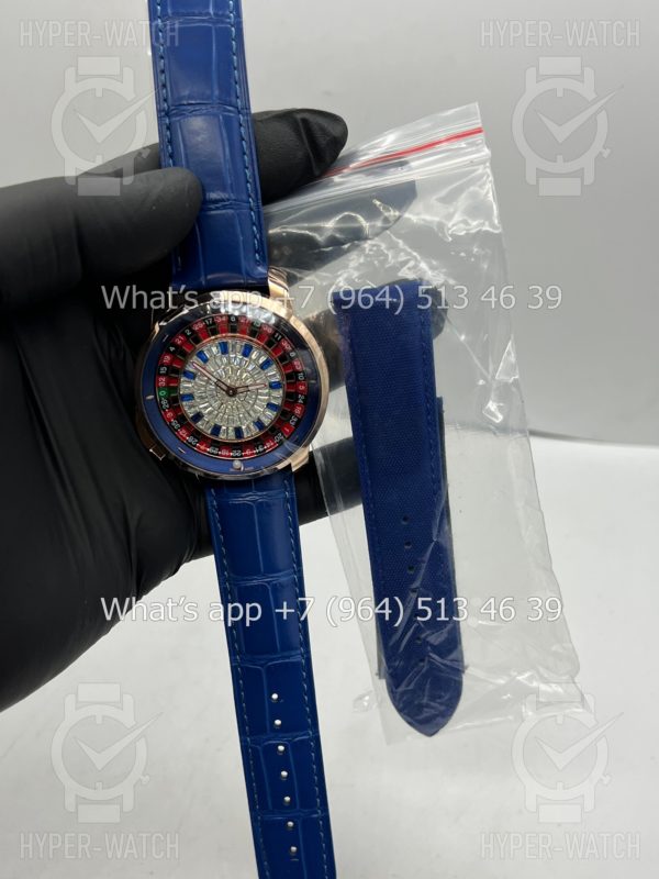 Товар Jacob & Co Casino 44mm CA100.40.AB Blue Фото 2 - Jacob & Co Casino 44mm CA100.40.AB Blue