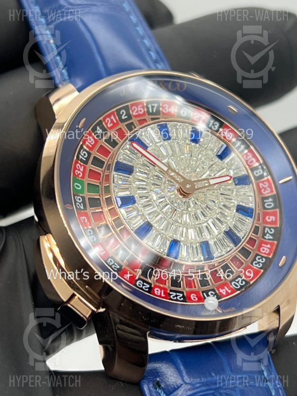 Товар Jacob & Co Casino 44mm CA100.40.AB Blue Фото 12 - Jacob & Co Casino 44mm CA100.40.AB Blue