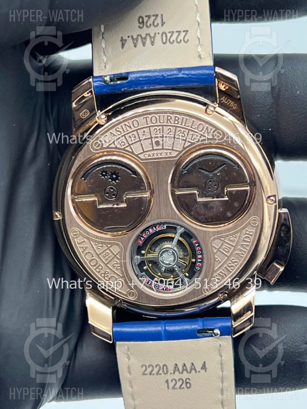 Товар Jacob & Co Casino 44mm CA100.40.AB Blue Фото 19 - Jacob & Co Casino 44mm CA100.40.AB Blue