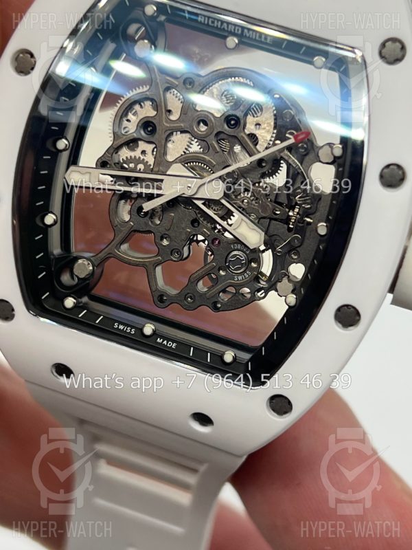 Товар Richard Mille RM 055 White Bubba Watson Art 9275 Фото 7 - Richard Mille RM 055 White Bubba Watson Art 9275