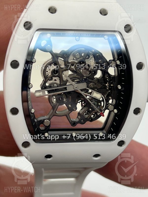 Товар Richard Mille RM 055 White Bubba Watson Art 9275 Фото 10 - Richard Mille RM 055 White Bubba Watson Art 9275