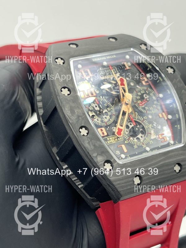 Товар Richard Mille RM 011-FM Black Red Carbon Art 9353 Фото 7 - Richard Mille RM 011-FM Black Red Carbon Art 9353