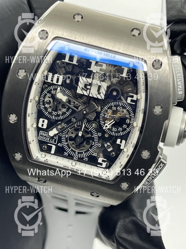 Товар Richard Mille RM 011-FM Steel White Art 9354 Фото 2 - Richard Mille RM 011-FM Steel White Art 9354