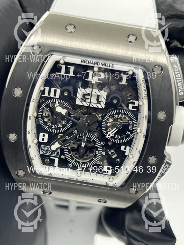 Товар Richard Mille RM 011-FM Steel White Art 9354 Фото 4 - Richard Mille RM 011-FM Steel White Art 9354