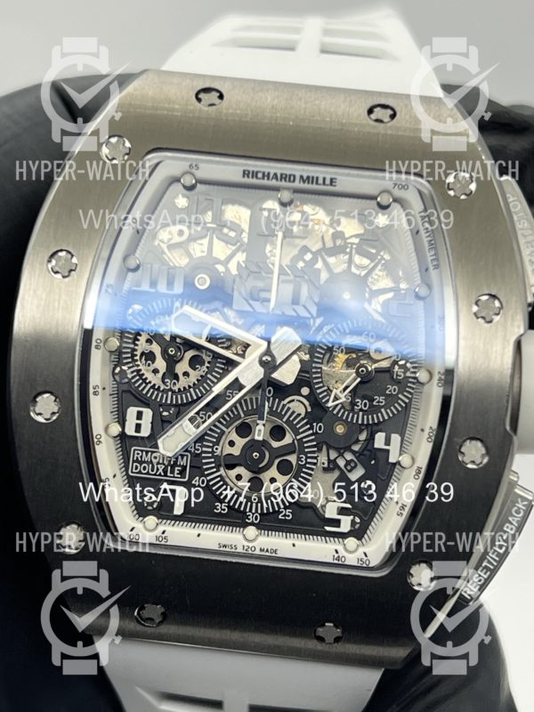 Товар Richard Mille RM 011-FM Steel White Art 9354 Фото 5 - Richard Mille RM 011-FM Steel White Art 9354