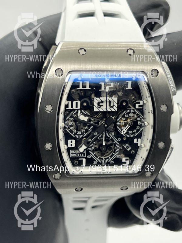 Товар Richard Mille RM 011-FM Steel White Art 9354 Фото 9 - Richard Mille RM 011-FM Steel White Art 9354