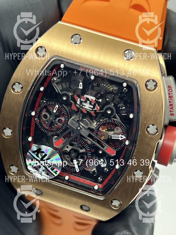 Товар Richard Mille RM 011-FM Orange Steel Фото 3 - Richard Mille RM 011-FM Orange Steel