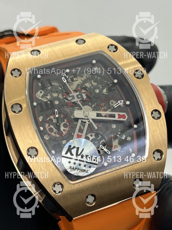Товар Richard Mille RM 011-FM Orange Steel Фото 5 - Richard Mille RM 011-FM Orange Steel