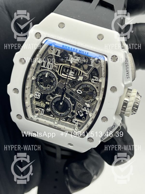 Фото 8 - Richard Mille RM 011-03 White Black Art 9357