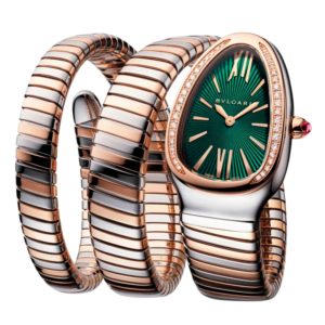 Фото 57 - Bvlgari Serpenti Tubogas 35mm 102791 Green