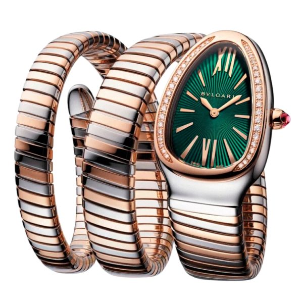 Фото 1 - Bvlgari Serpenti Tubogas 35mm 102791 Green