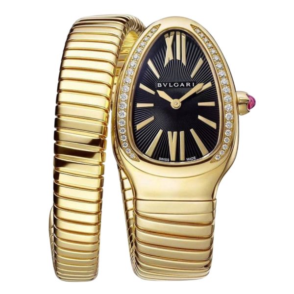 Товар Bvlgari Serpenti Tubogas 35mm Yellow Black Фото 1 - Bvlgari Serpenti Tubogas 35mm Yellow Black