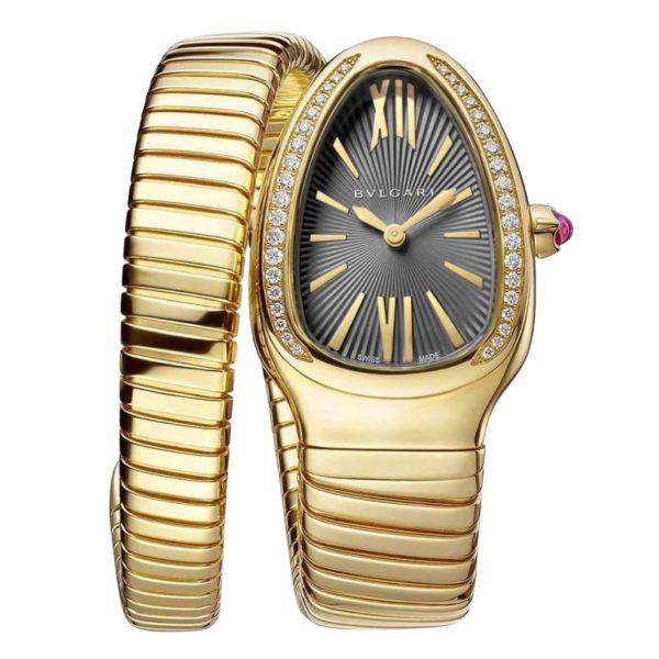 Товар Bvlgari Serpenti Tubogas 35mm Yellow Grey Фото 1 - Bvlgari Serpenti Tubogas 35mm Yellow Grey